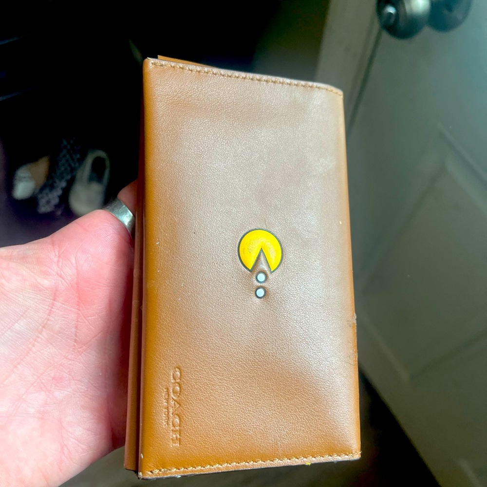 Authentic Coach PacMan Wallet
